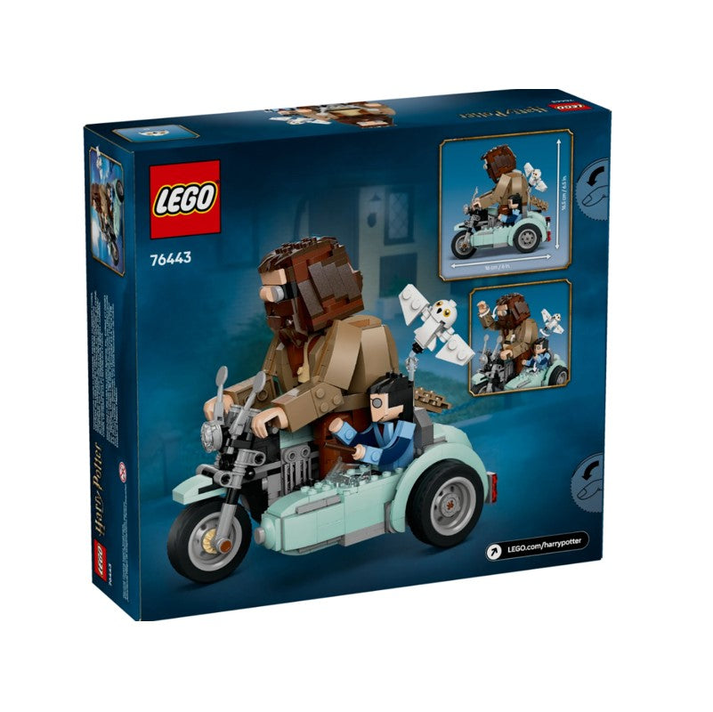 Lego Harry Potter Passeio de Moto Hagrid e Harry 76443