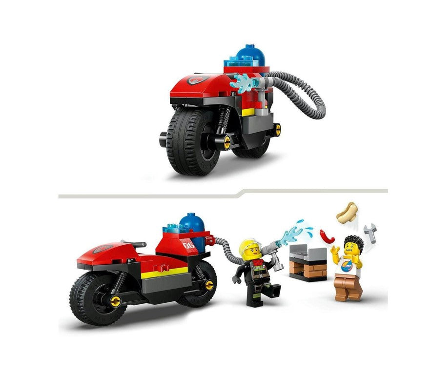 Lego City Motocicleta dos Bombeiros - 60410
