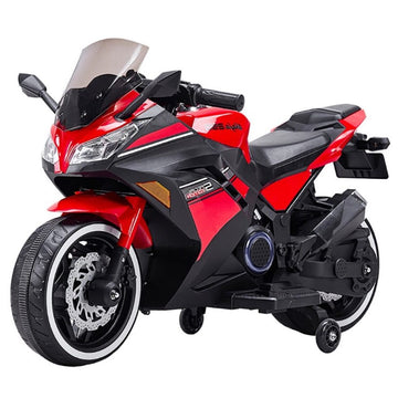Motocicleta Elétrica Infantil Vermelho 12V- SHINY TOYS
