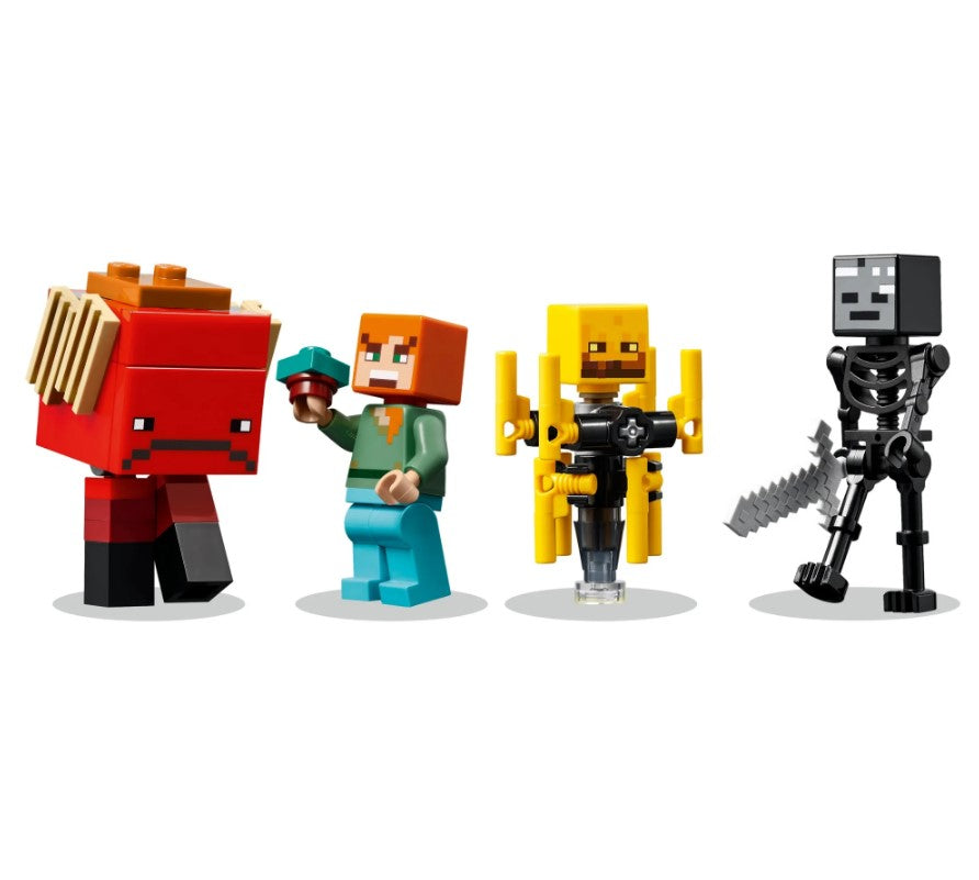 Lego Minecraft Batalha da Lava Nether 21266