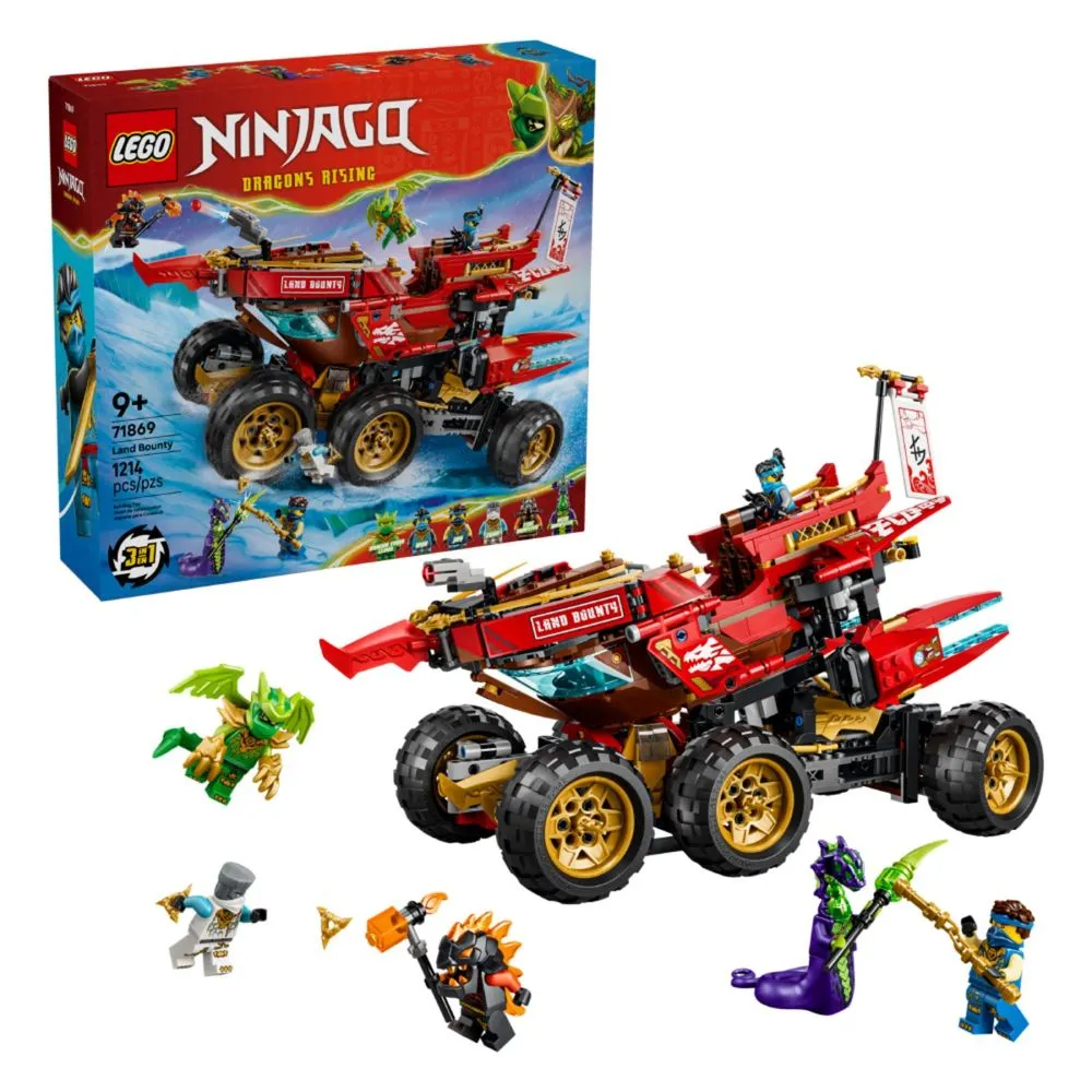 Lego Ninjago Recompensa de terras - 71869