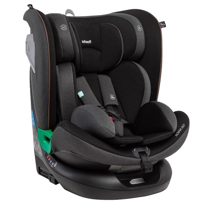 Cadeirinha Nonna 360° Preto Noturno - Infanti
