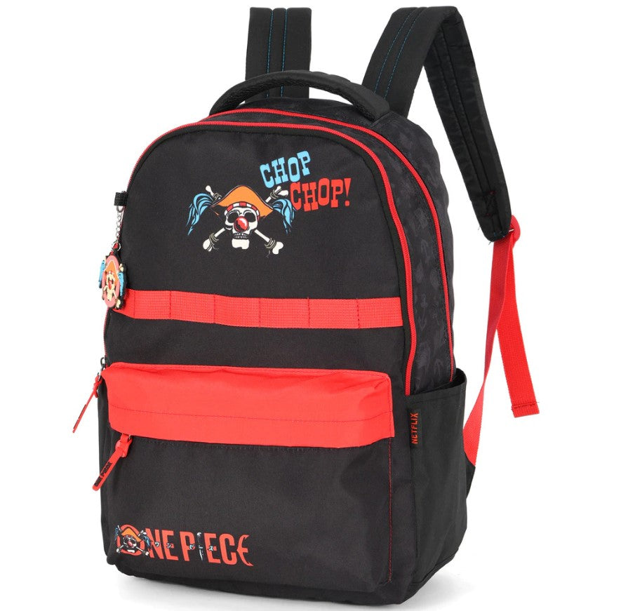 Mochila de Costas One Piece Chop Vermelha