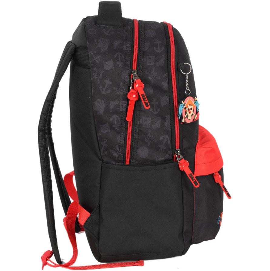 Mochila de Costas One Piece Chop Vermelha