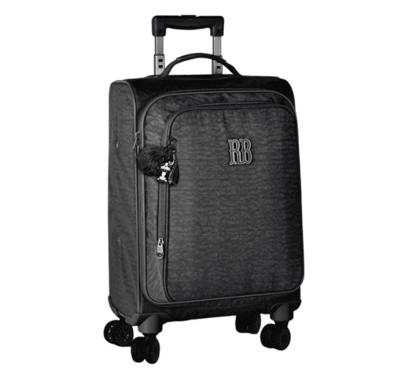 Kit Mala Escolar Rodas 360 + Estojo + Lancheiras Rebecca Bonbon