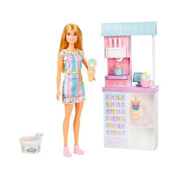 Barbie Profissões Sorveteria Divertida - Mattel