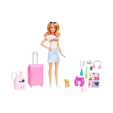 Boneca Barbie Malibu Viajante HJ18 - Mattel