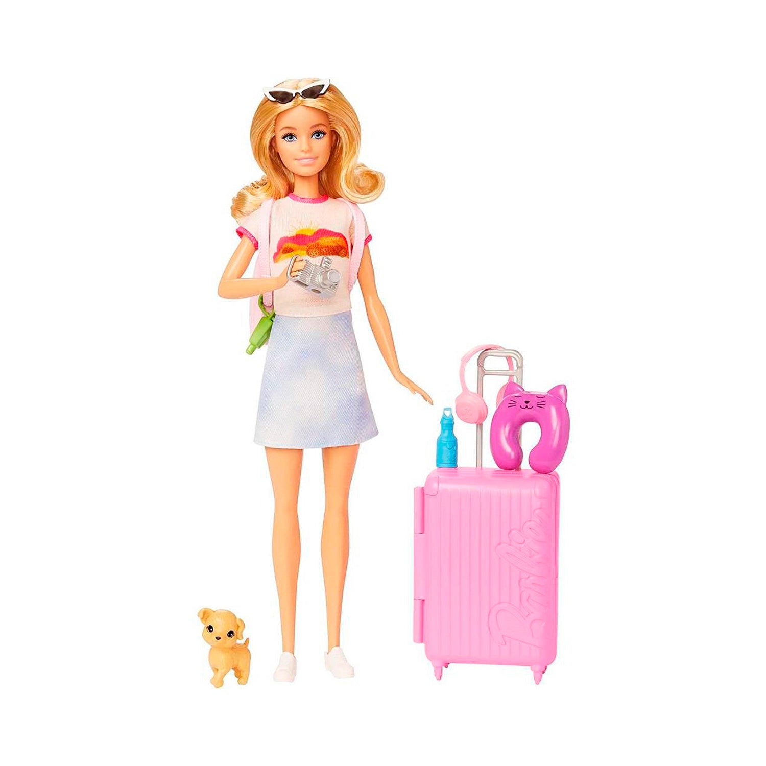 Boneca Barbie Malibu Viajante HJ18 - Mattel