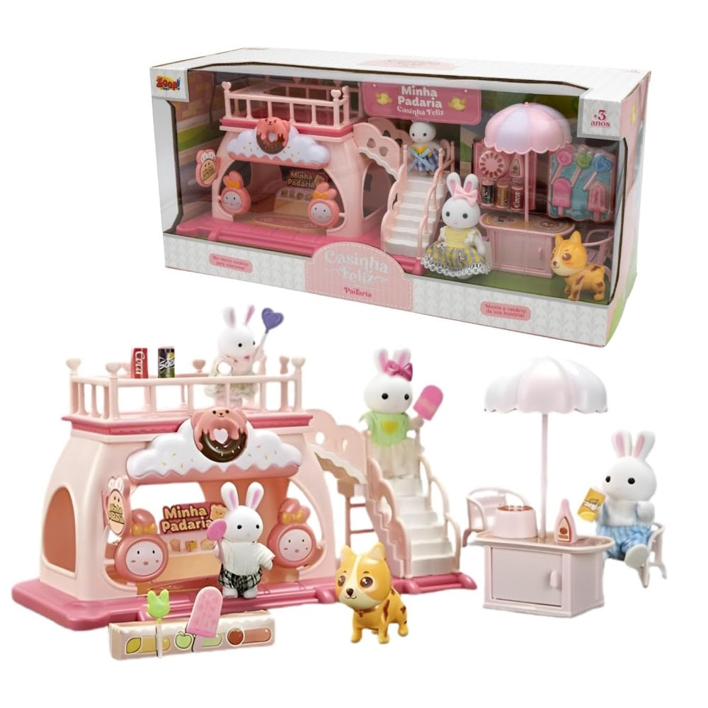 Casinha Feliz Minha Padaria - Zoop Toys