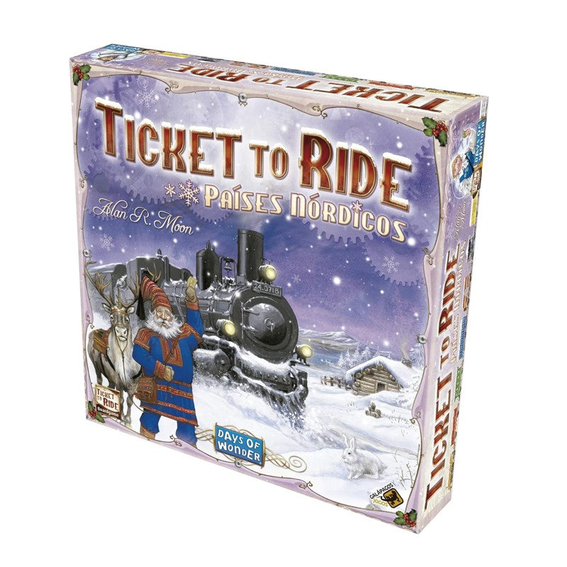 Jogo Ticket To Ride Países Nórdicos - Galápagos