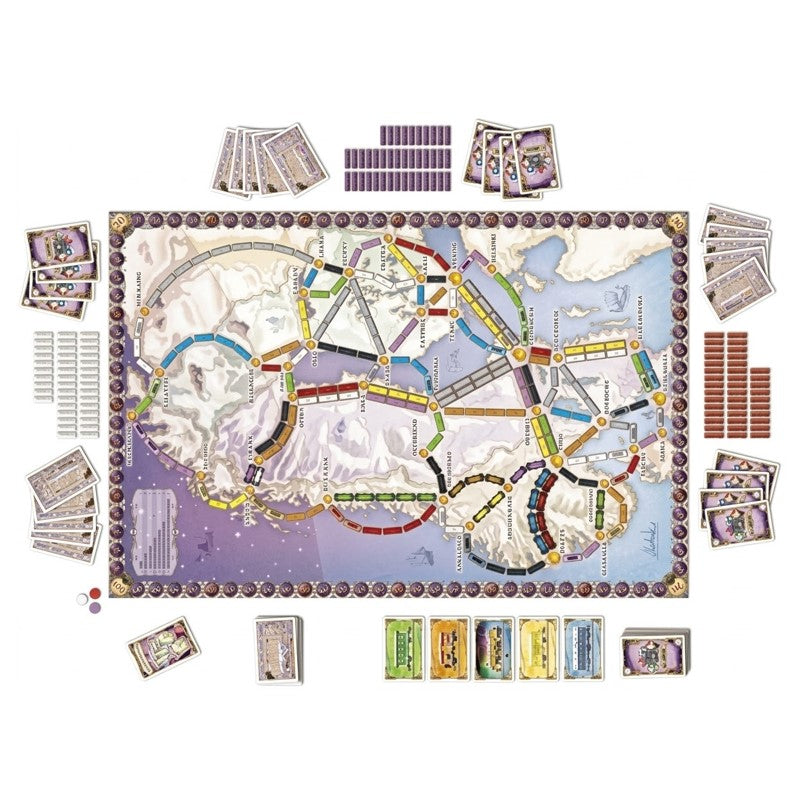 Jogo Ticket To Ride Países Nórdicos - Galápagos
