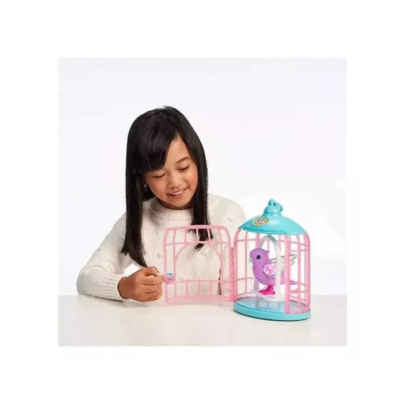 Little Live Pets Passarinho Na Gaiola - Fun