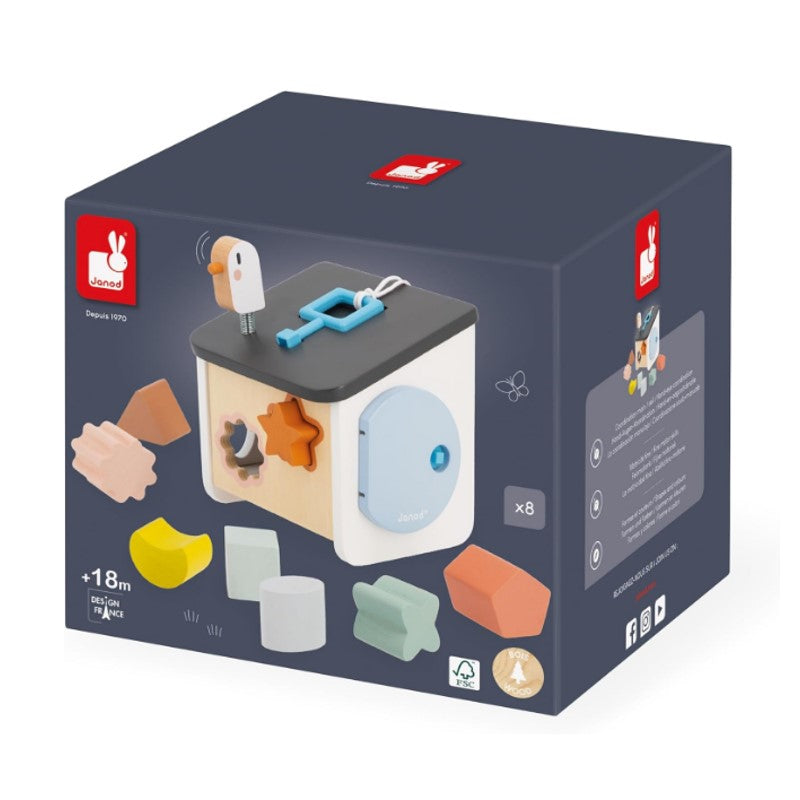 Encaixe Formas Casa Do Passarinho Sweet Cocoon - Janod