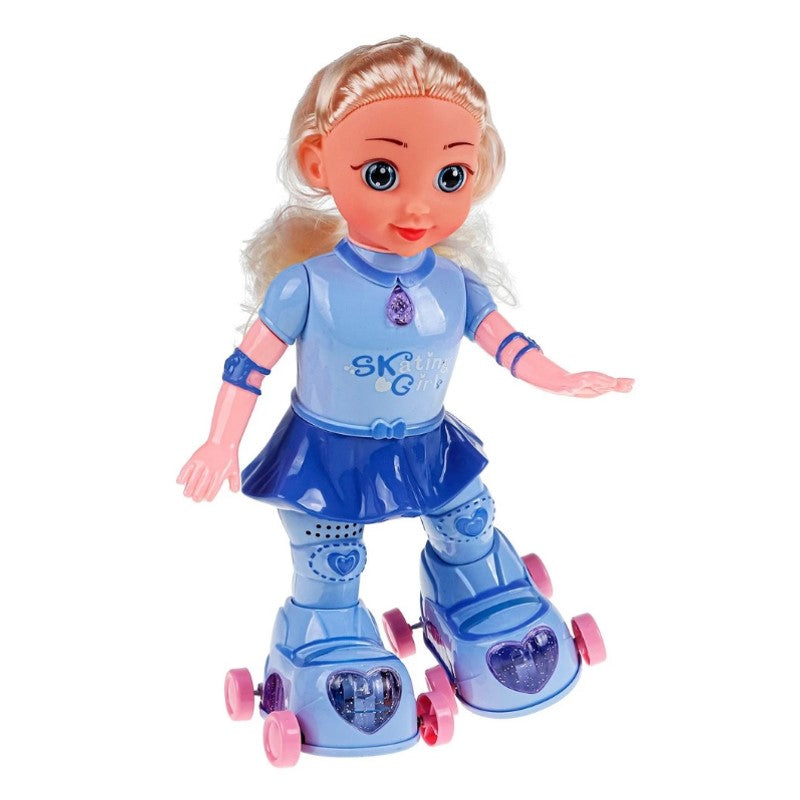 Boneca Amy Patinadora com Luz e Som - ZEIN
