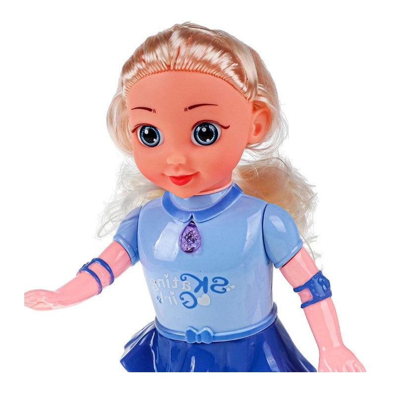 Boneca Amy Patinadora com Luz e Som - ZEIN
