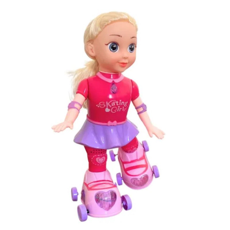 Boneca Amy Patinadora com Luz e Som - ZEIN