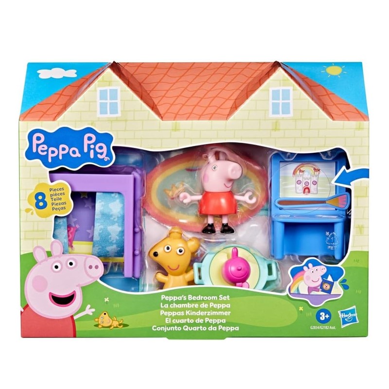 Playset Conjunto Quarto da Peppa - Hasbro