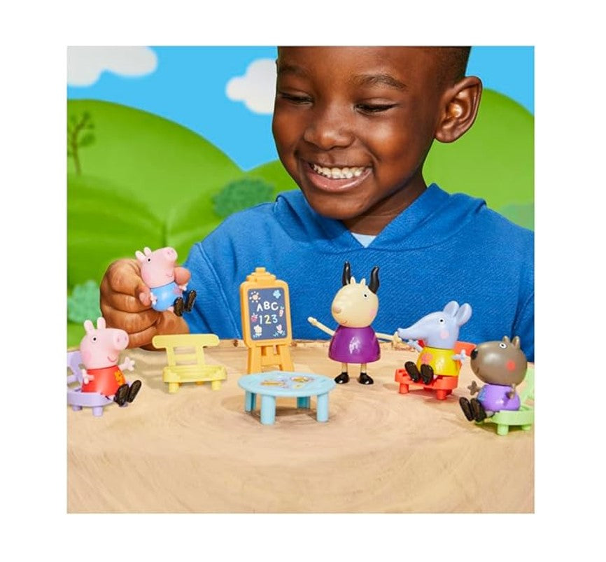Boneca Peppa Pig Playset Turminha Da Peppa - Hasbro