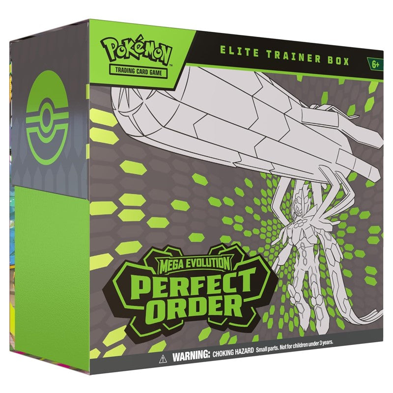 Pokémon Tcg Mega Evolution Perfect Order em inglês - Galapagos