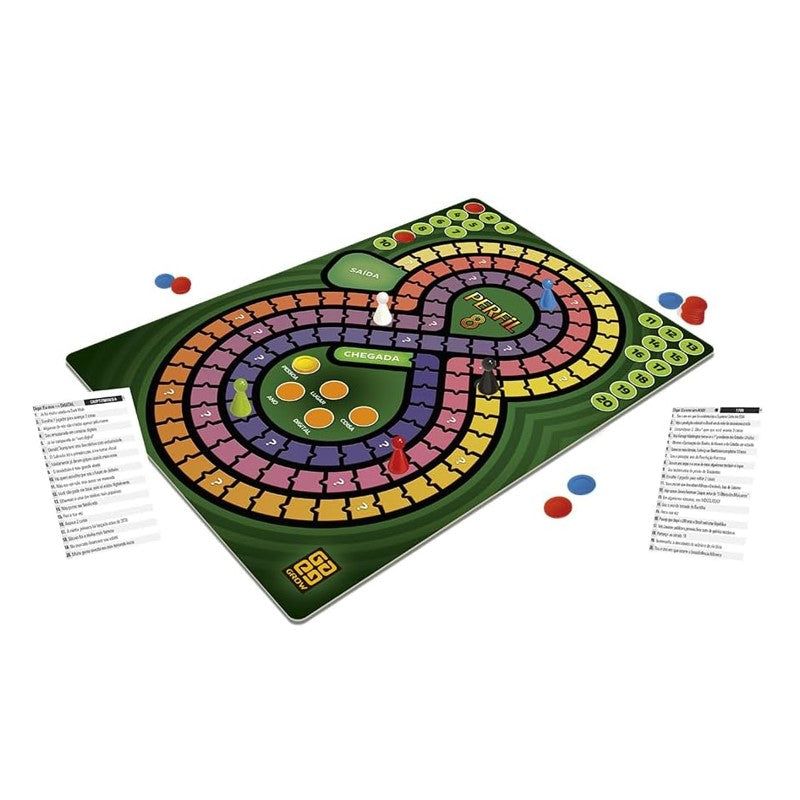 Jogo De Tabuleiro Perfil 8 - Grow
