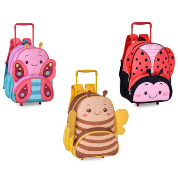 Mochila De Rodinha Infantil Clio Pets Escola - Clio