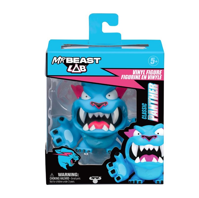 Boneco De Vinil Mr Beast Lab Pantera Clássica - Candide