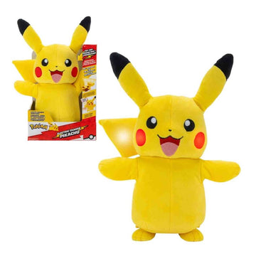 Pokemon Pelúcia de Luxo Pikachu de 35cm c/ Luz e Som - Sunny