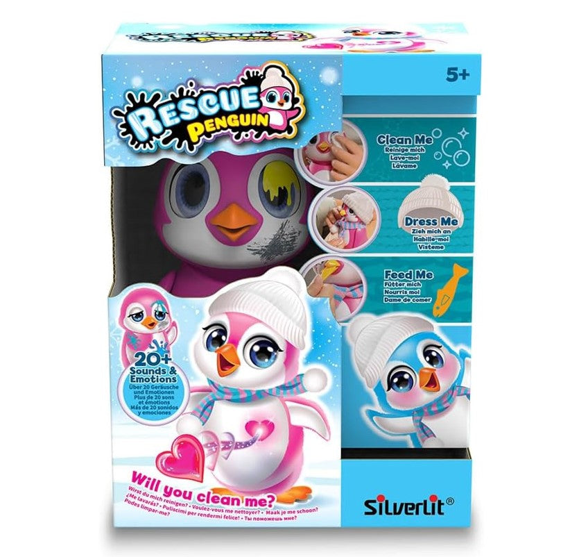 Brinquedo Interativo Resgate O Pinguim Com Som - Fun