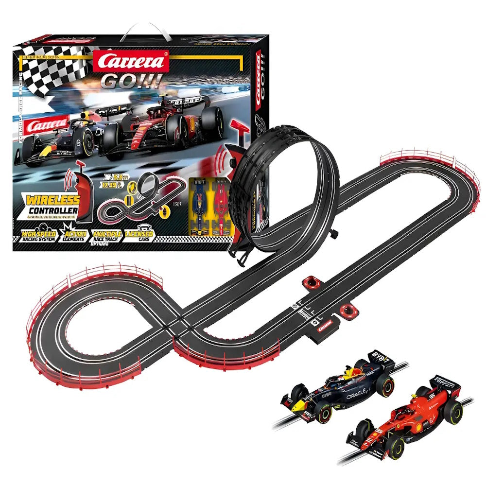 Pista Elétrica Carrera Formula 1 Ferrari X Red Bull 5,3 Metros - California Toys