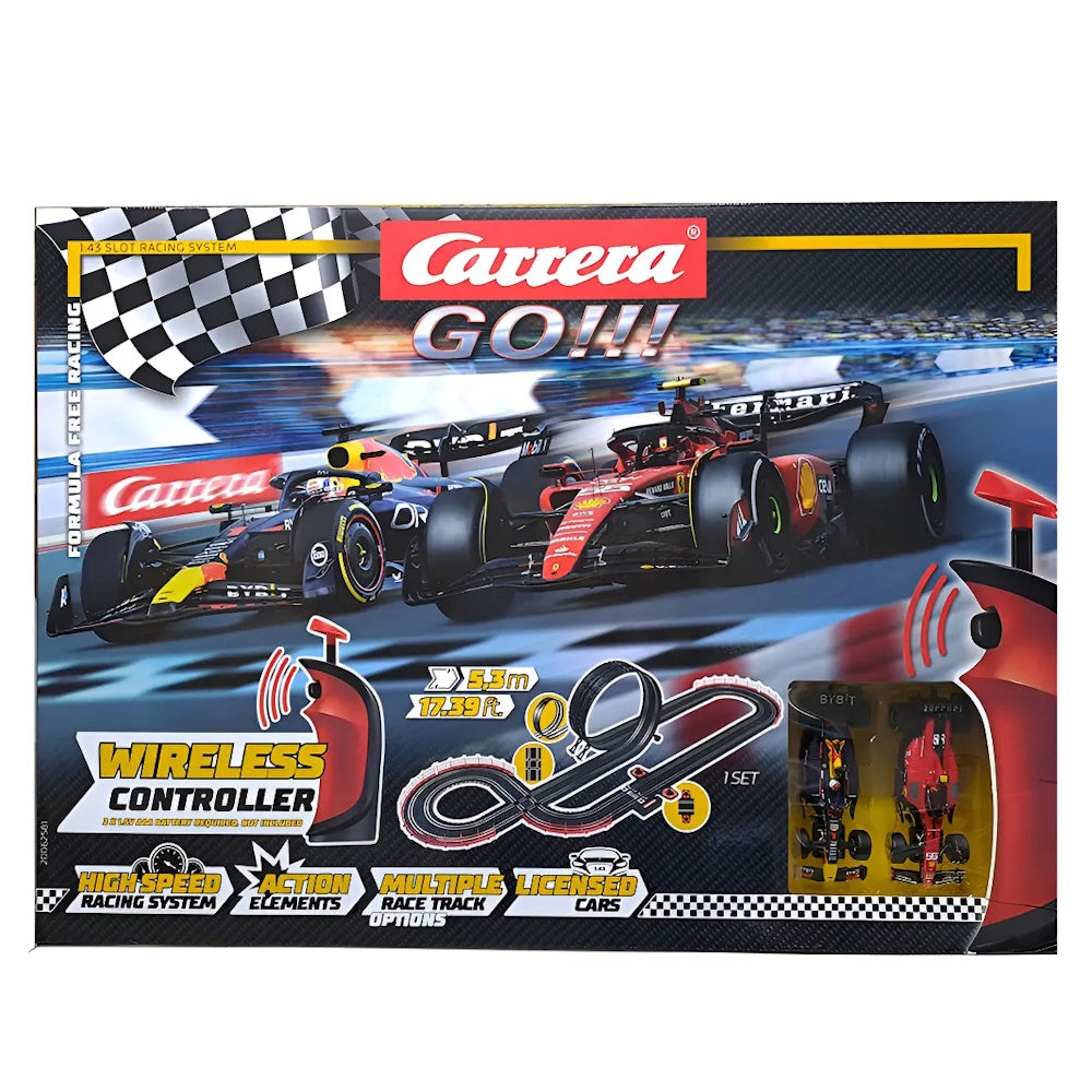 Pista Elétrica Carrera Formula 1 Ferrari X Red Bull 5,3 Metros - California Toys