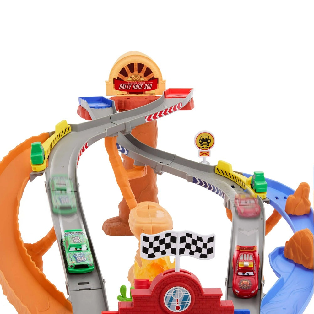 Disney Pixar Carros Pista Corrida e Resgate - Mattel