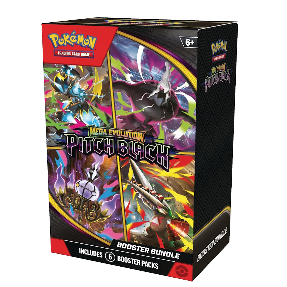 Pokémon TCG: Mega Evolution Pitch Black Booster Bundle Inglês - Galápagos Jogos