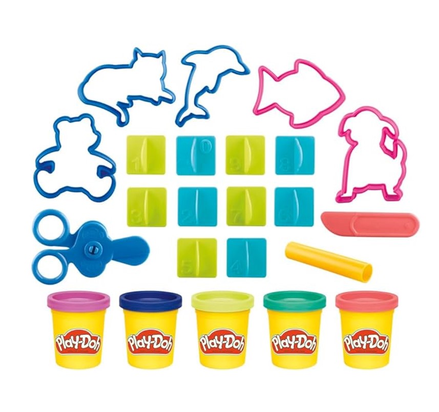 Conjunto Play Doh Brincar E Aprender - Hasbro