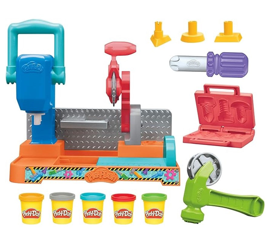 Massinha Play-Doh Mesa de Ferramentas Coloridas - Hasbro