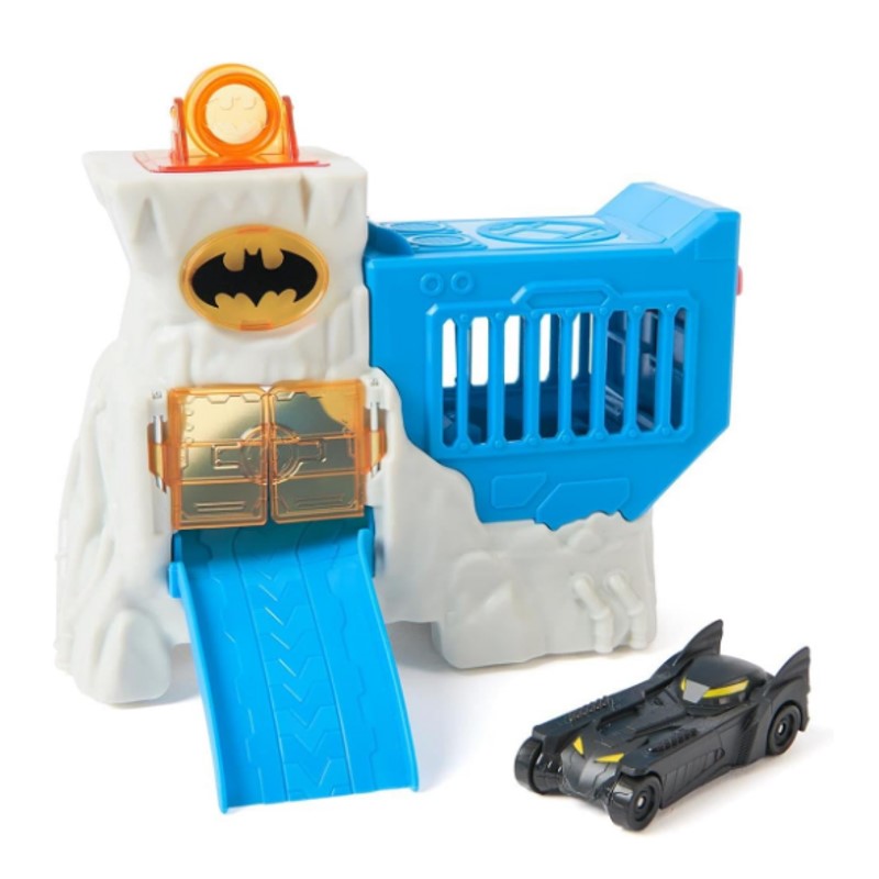 Playset Mini Batcaverna com Pista e Batmovel - Sunny