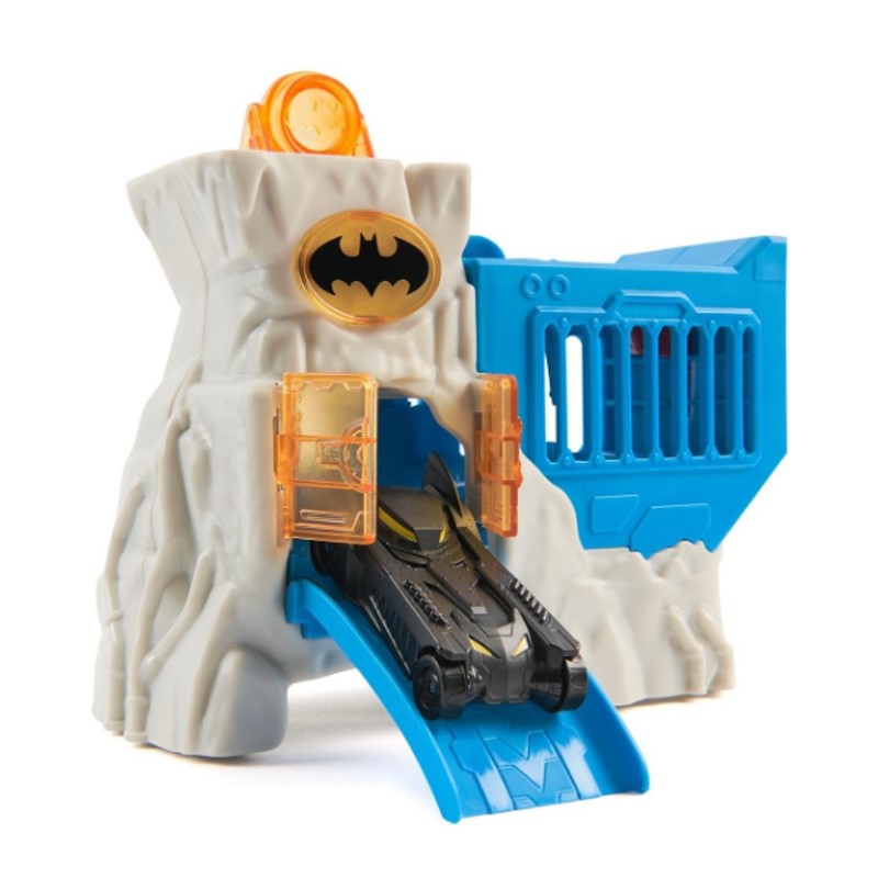 Playset Mini Batcaverna com Pista e Batmovel - Sunny
