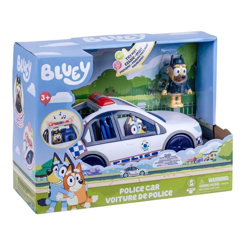 Carro de Polícia da Bluey c/ Luzes e Som - Candide