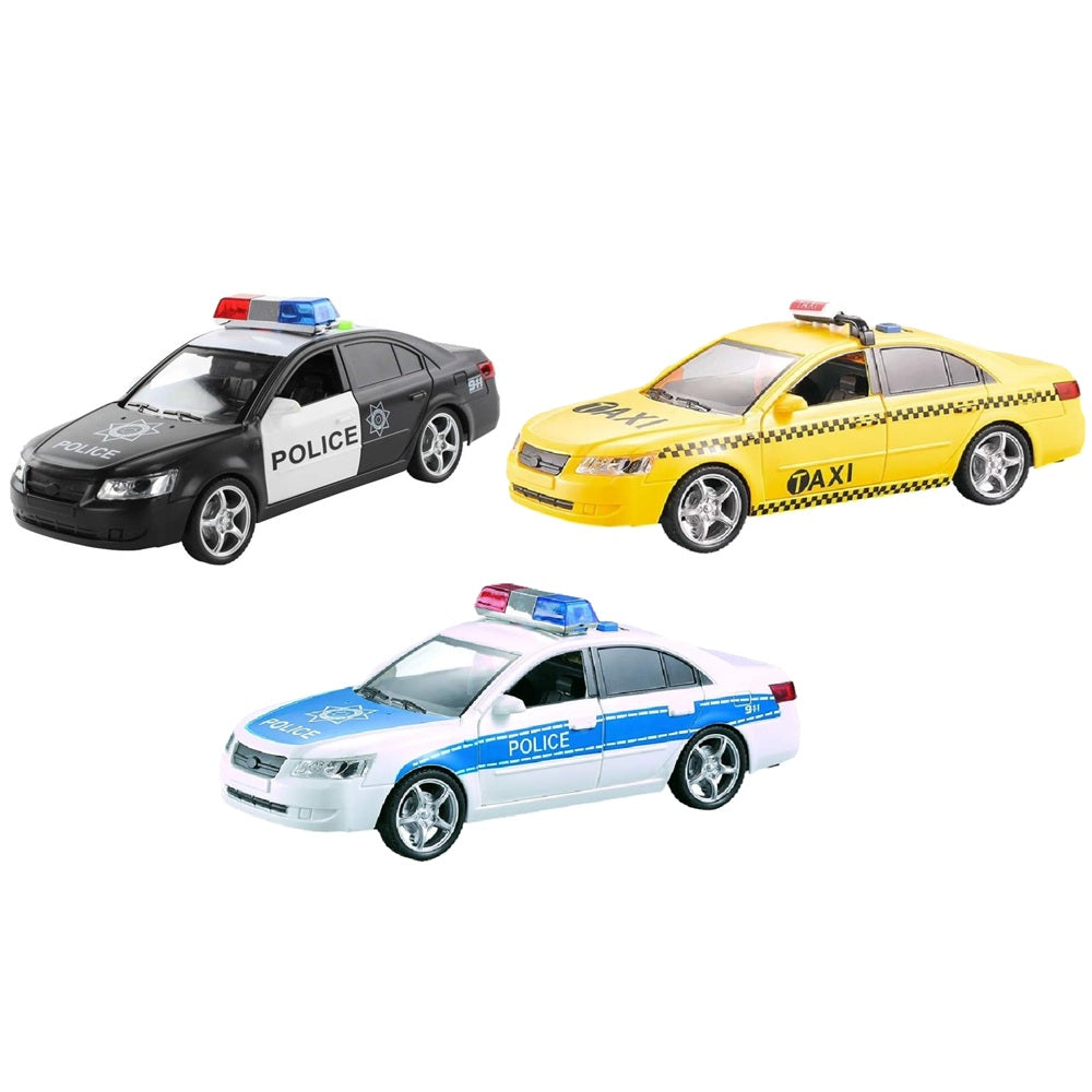 Carros de Brinquedo Com Luz e Som 1:16 Fricção - Brink Center