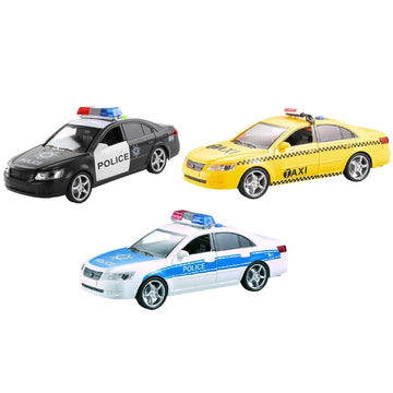 Carros de Brinquedo Com Luz e Som 1:16 Fricção - Brink Center