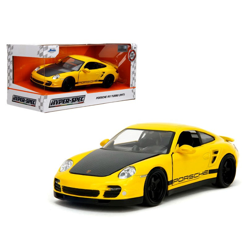 Miniatura Porsche 911 Turbo 997 Hyperspec 1:24 - Jada