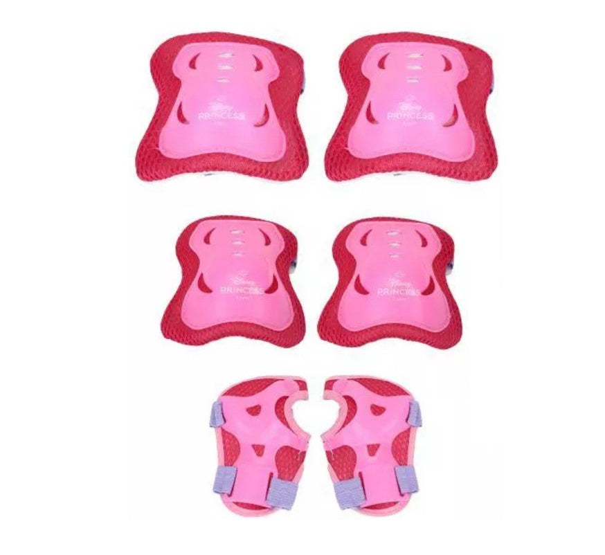 Kit Patins das Princesas 2 Em 1 4 Rodas Tamanho 32/35 - Bbr