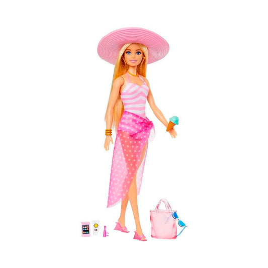 Boneca Barbie Stylist Maquiagem e Cabelo Mattel HNK95 - Star Brink