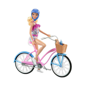 Barbie Ciclista com Bicicleta - Mattel