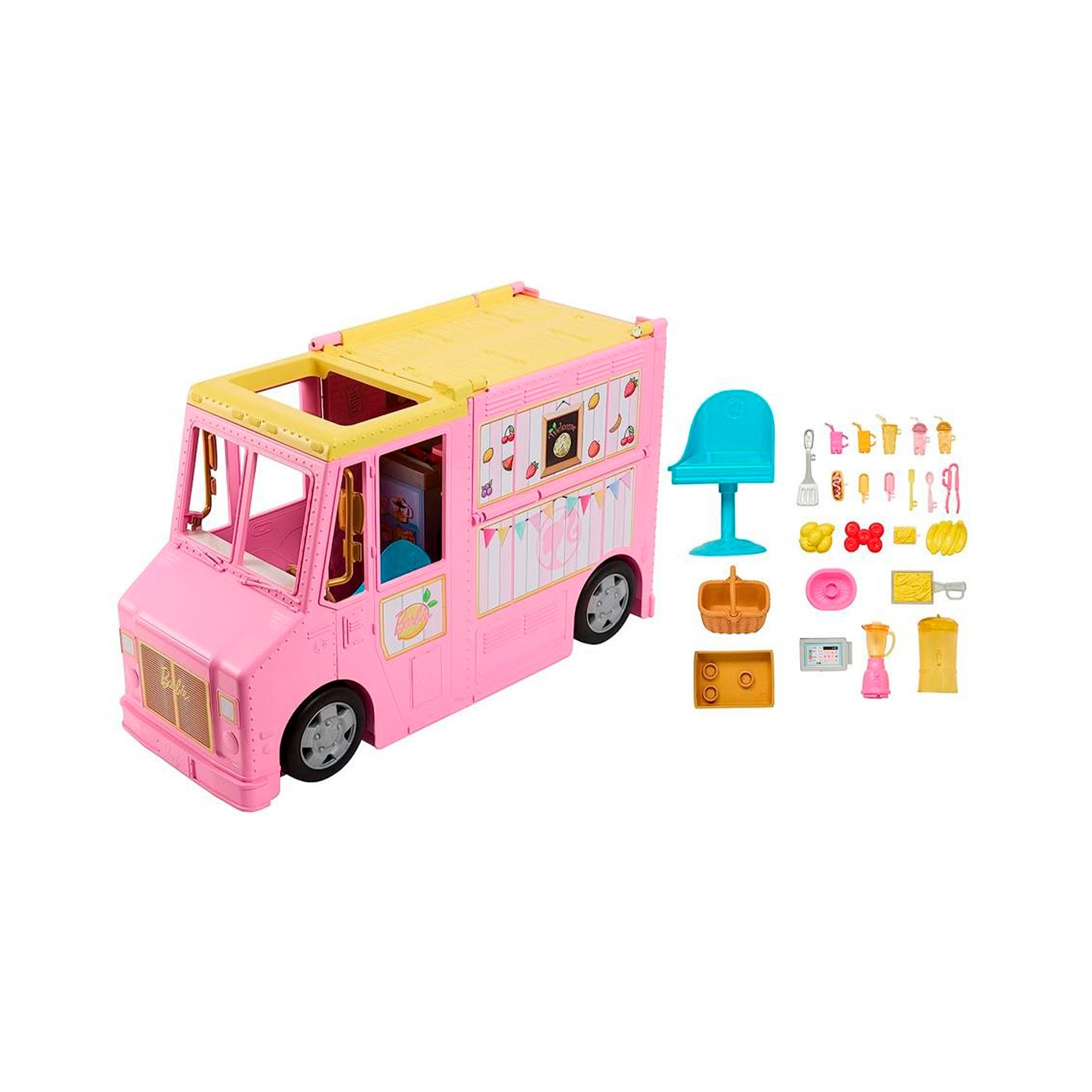 Barbie Trailer de Limonada O Filme Com Acessórios