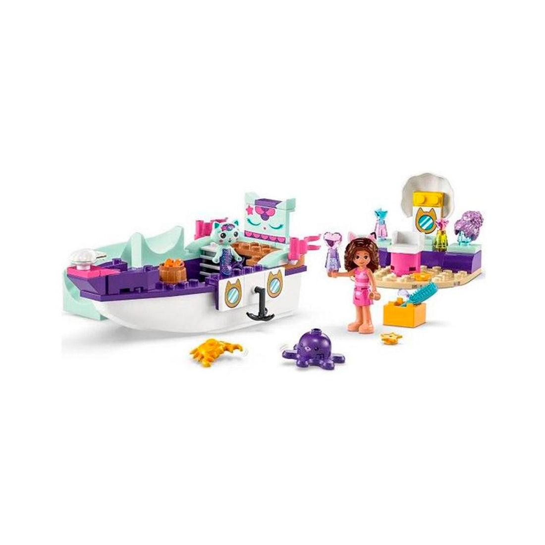 Lego Gabby's Dollhouse Navio e Spa da Gabby e Sereigata