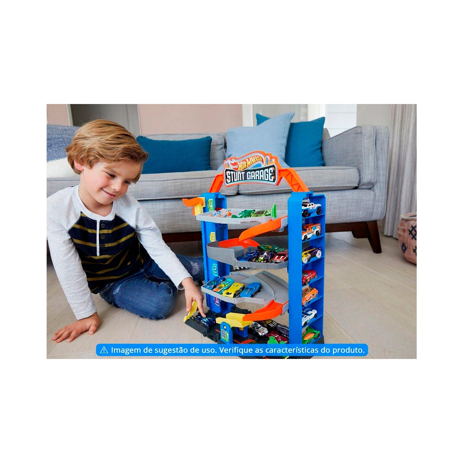 Pista Hot Wheels - City Garagem de Manobras
