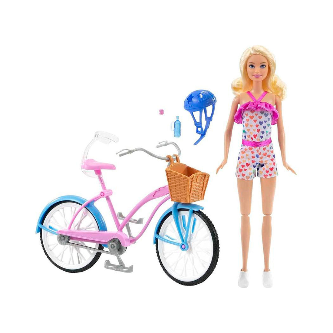 Barbie Ciclista com Bicicleta - Mattel