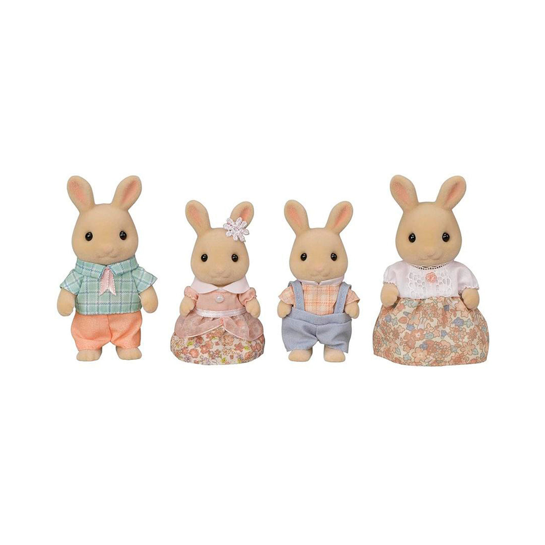 Sylvanian Families - Família Coelhos de Leite