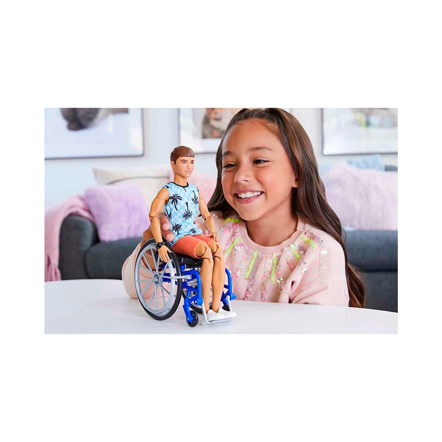 Barbie Fashionista Ken Cadeira de Rodas - Mattel