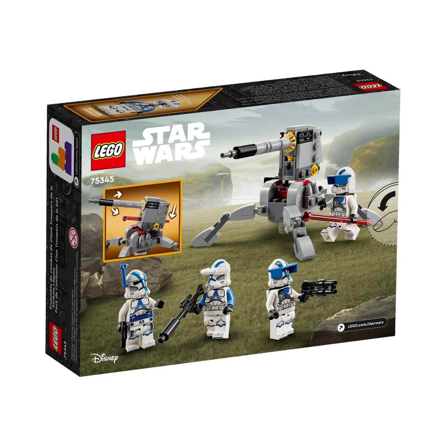 Lego Star Wars - Pack de Combate Soldados Clone da 501ª